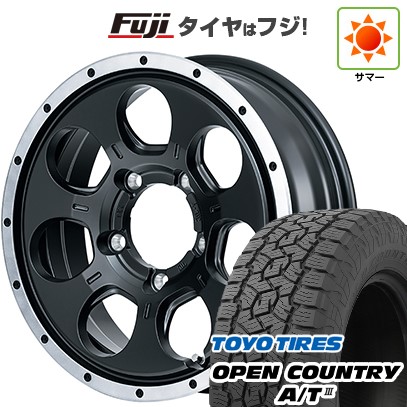 【新品】ジムニー 夏タイヤ ホイール4本セット 175/80R16 トーヨー オープンカントリー A/T III RBL MID ロードマックス WO-7 16インチ