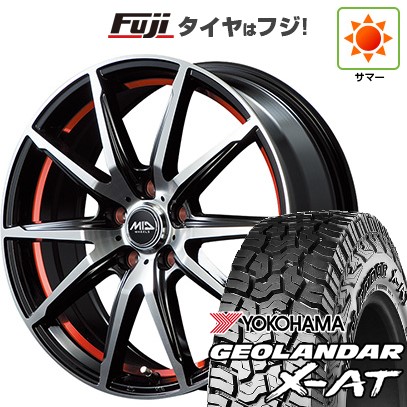 【新品 軽自動車】N-BOX タント スペーシア 夏タイヤ ホイール4本セット 155/65R14 ヨコハマ ジオランダー X-AT G016 MID シュナイダー RX02 14インチ