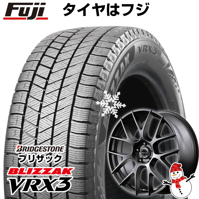 【新品】40系アルファード/ヴェルファイア用 スタッドレスタイヤ ホイール4本セット 225/60R18 ブリヂストン ブリザック VRX3 MID レフィナーダ モーション3 トヨタ・レクサス車専用 18インチ(送料無料)
