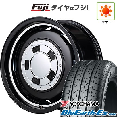 【新品 軽自動車】N-BOX タント スペーシア 夏タイヤ ホイール4本セット 155/65R14 ヨコハマ ブルーアース ES32 MID ガルシア シスコ 14インチ