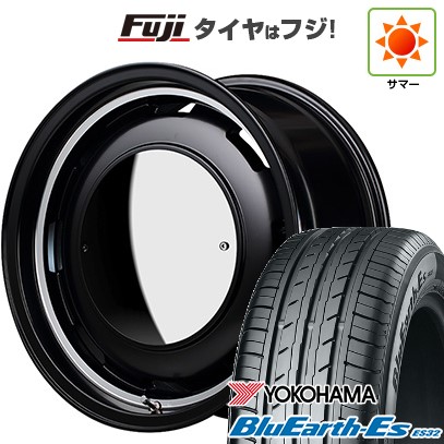 【新品 軽自動車】N-BOX タント スペーシア 夏タイヤ ホイール４本セット 165/55R15 ヨコハマ ブルーアース ES32 MID ガルシア シスコ ムーン 15インチ