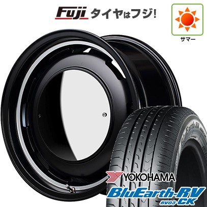 【パンク保証付き】【新品 軽自動車】N-BOX タント スペーシア 夏タイヤ ホイール４本セット 165/55R15 ヨコハマ ブルーアース RV-03CK MID ガルシア シスコ ムーン 15インチ