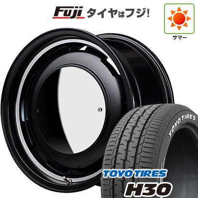 【新品】ハイエース200系 夏タイヤ ホイール4本セット 195/80R15 107/105N トーヨー H30 MID ガルシア シスコ ムーン 15インチ