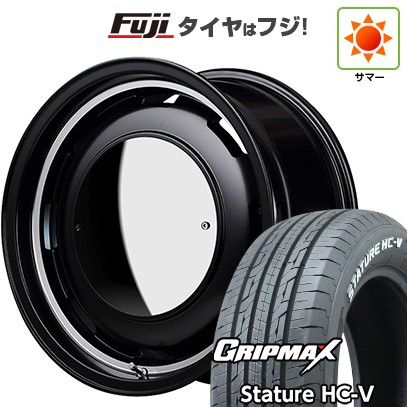 【新品】ハイエース200系 夏タイヤ ホイール４本セット 215/65R16 109/107S グリップマックス スタチャー HC-V RWL（限定） MID ガルシア シスコ ムーン 16インチ