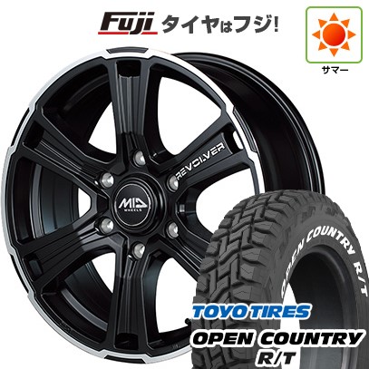 【新品】ハイエース200系 夏タイヤ ホイール４本セット 215/65R16 109/107Q トーヨー オープンカントリー R/T RWL/RBL MID ガルシア SSリボルバー 16インチ