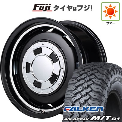 【新品】ジムニー 夏タイヤ ホイール4本セット 185/85R16 ファルケン ワイルドピーク M/T01 MID ガルシア シスコ 16インチ