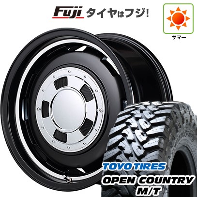 【新品】ジムニー 夏タイヤ ホイール４本セット 195/80R16 トーヨー オープンカントリー M/T MID ガルシア シスコ 16インチ