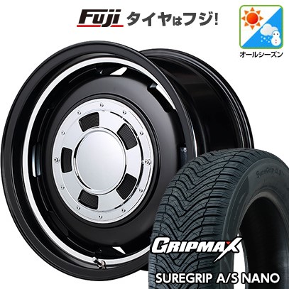 【新品】ジムニー オールシーズンタイヤ ホイール４本セット 175/80R16 グリップマックス シュアグリップ オールシーズン ナノ(限定) MID ガルシア シスコ 16インチ