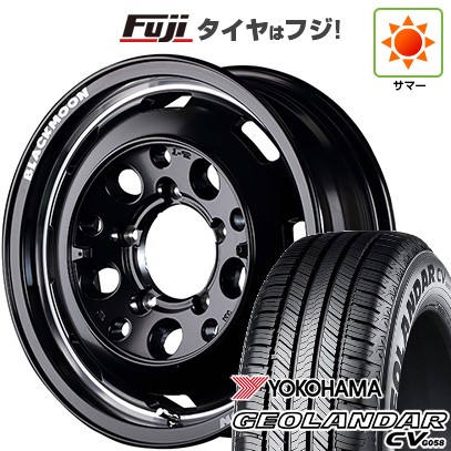 【新品】ジムニー 夏タイヤ ホイール４本セット 175/80R16 ヨコハマ ジオランダー CV G058 MID ガルシア シスコ ブラックムーンエディション 16インチ