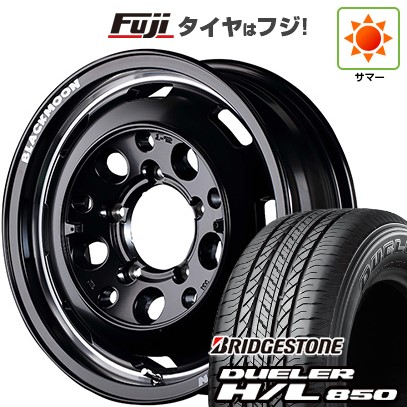 【新品】ジムニー 夏タイヤ ホイール4本セット 175/80R16 ブリヂストン デューラー H/L850 MID ガルシア シスコ ブラックムーンエディション 16インチ