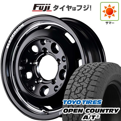 【新品】ジムニー 夏タイヤ ホイール4本セット 175/80R16 トーヨー オープンカントリー A/T III RBL MID ガルシア シスコ ブラックムーンエディション 16インチ