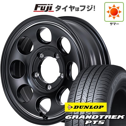 【新品】ジムニー 夏タイヤ ホイール４本セット 175/80R16 ダンロップ グラントレック PT5 MID ガルシア パーム8 16インチ