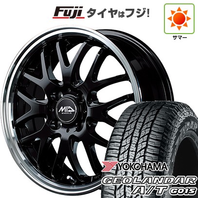 【新品 軽自動車】N-BOX タント スペーシア 夏タイヤ ホイール4本セット 165/55R15 ヨコハマ ジオランダー A/T G015 RBL MID ヴァーテックワン エグゼ10 15インチ
