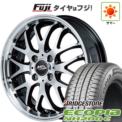 【新品 軽自動車】N-BOX タント スペーシア 夏タイヤ ホイール4本セット 165/55R15 ブリヂストン エコピア NH200 C MID ヴァーテックワン エグゼ10 Vセレクション 15インチ