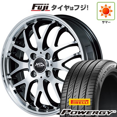 【新品 軽自動車】N-BOX タント スペーシア 夏タイヤ ホイール4本セット 165/55R15 ピレリ パワジー MID ヴァーテックワン エグゼ10 Vセレクション 15インチ