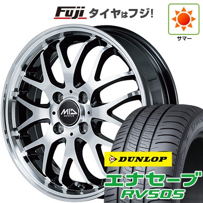 【新品 軽自動車】N-BOX タント スペーシア 夏タイヤ ホイール4本セット 165/55R15 ダンロップ エナセーブ RV505 MID ヴァーテックワン エグゼ10 Vセレクション 15インチ