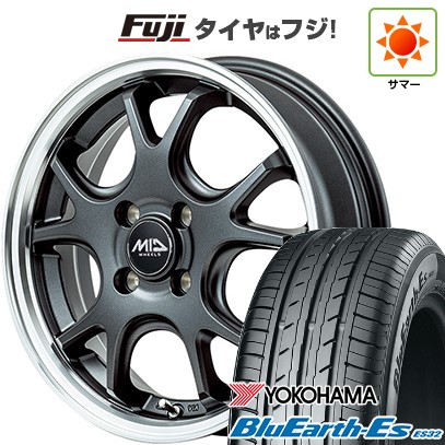 【新品 軽自動車】N-BOX タント スペーシア 夏タイヤ ホイール4本セット 165/55R15 ヨコハマ ブルーアース ES32 MID ヴァーテックワン エグゼ5 Vセレクション 15インチ