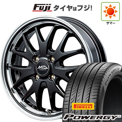 【新品 軽自動車】N-BOX タント スペーシア 夏タイヤ ホイール4本セット 165/55R15 ピレリ パワジー MID ヴァーテックワン エグゼ7 15インチ
