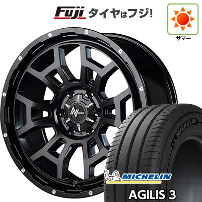 【新品】ハイエース200系 夏タイヤ ホイール4本セット 215/65R16 109/107T ミシュラン アジリス3 MID ナイトロパワー H6 スラッグ 16インチ