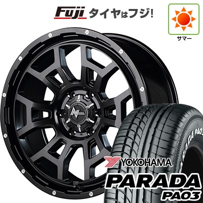 【新品】ハイエース200系 夏タイヤ ホイール4本セット 215/65R16 109/107S ヨコハマ PARADA PA03 ホワイトレター MID ナイトロパワー H6 スラッグ 16インチ
