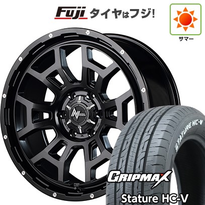 【新品】ハイエース200系 夏タイヤ ホイール４本セット 215/65R16 109/107S グリップマックス スタチャー HC-V RWL（限定） MID ナイトロパワー H6 スラッグ 16インチ