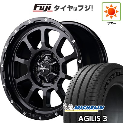 【新品】ハイエース200系 夏タイヤ ホイール４本セット 215/65R16 109/107T ミシュラン アジリス3 MID ナイトロパワー M10 パーシング 16インチ