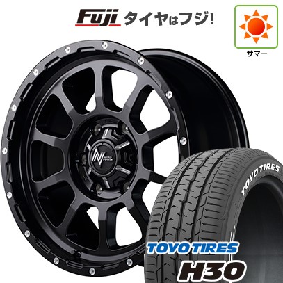 【新品】ハイエース200系 夏タイヤ ホイール４本セット 215/65R16 109/107R トーヨー H30 MID ナイトロパワー M10 パーシング 16インチ