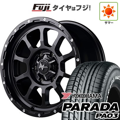 【新品】ハイエース200系 夏タイヤ ホイール4本セット 215/65R16 109/107S ヨコハマ PARADA PA03 ホワイトレター MID ナイトロパワー M10 パーシング 16インチ