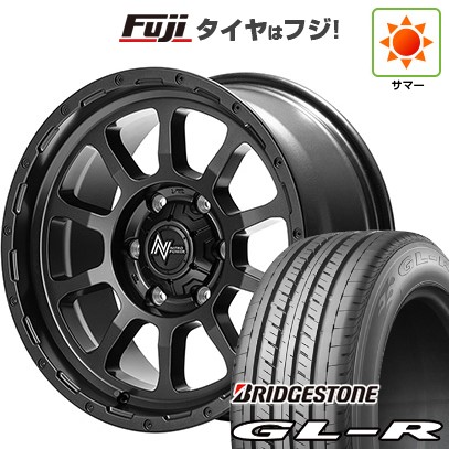 【新品】ハイエース200系 夏タイヤ ホイール４本セット 215/65R16 109/107R ブリヂストン GL-R MID ナイトロパワー M10 パーシング バレルブラックエディション 16インチ