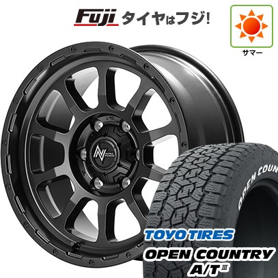 【新品】ハイエース200系 夏タイヤ ホイール４本セット 215/65R16 109/107R トーヨー オープンカントリー A/T III RWL/RBL MID ナイトロパワー M10 パーシング バレルブラックエディション 16インチ