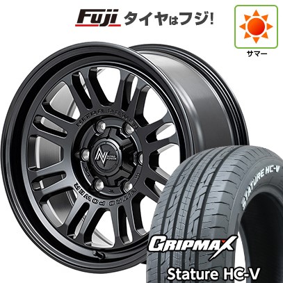 【新品】ハイエース200系 夏タイヤ ホイール４本セット 215/65R16 109/107S グリップマックス スタチャー HC-V RWL（限定） MID ナイトロパワー M16 アサルト 16インチ