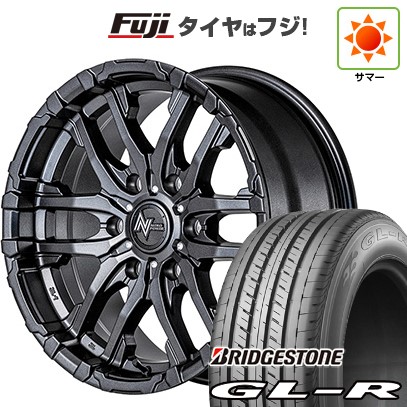 【新品】ハイエース200系 夏タイヤ ホイール4本セット 215/60R17 109/107R ブリヂストン GL-R MID ナイトロパワー M26 クロスファング 17インチ