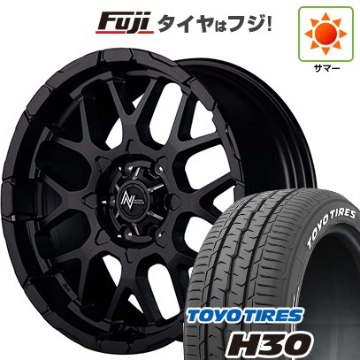 【新品】ハイエース200系 夏タイヤ ホイール４本セット 215/60R17 109/107R トーヨー H30 MID ナイトロパワー M28 バレット 17インチ
