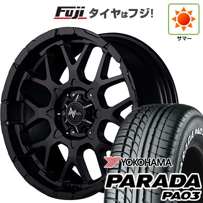【新品】ハイエース200系 夏タイヤ ホイール4本セット 215/65R16 109/107S ヨコハマ PARADA PA03 ホワイトレター MID ナイトロパワー M28 バレット 16インチ