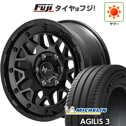 【新品】ハイエース200系 夏タイヤ ホイール４本セット 215/65R16 109/107T ミシュラン アジリス3 MID ナイトロパワー M29 スティンガー 16インチ