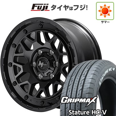 【新品】ハイエース200系 夏タイヤ ホイール４本セット 215/60R17 109/107S グリップマックス スタチャー HC-V RWL（限定） MID ナイトロパワー M29 スティンガー 17インチ