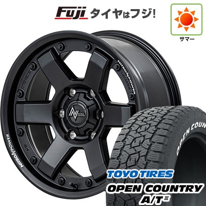 【新品】ハイエース200系 夏タイヤ ホイール4本セット 215/65R16 109/107R トーヨー オープンカントリー A/T III RWL/RBL MID ナイトロパワー M6 カービン 16インチ