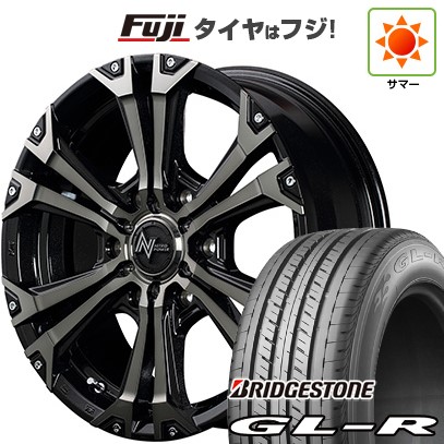 【新品】ハイエース200系 夏タイヤ ホイール４本セット 215/65R16 109/107R ブリヂストン GL-R MID ナイトロパワー ジャベリン 16インチ