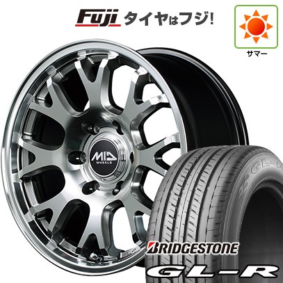 【新品】ハイエース200系 夏タイヤ ホイール4本セット 215/60R17 109/107R ブリヂストン GL-R MID RMP 028FX 17インチ