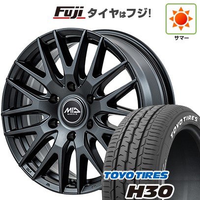 【新品】ハイエース200系 夏タイヤ ホイール４本セット 215/60R17 109/107R トーヨー H30 MID RMP 029F 17インチ