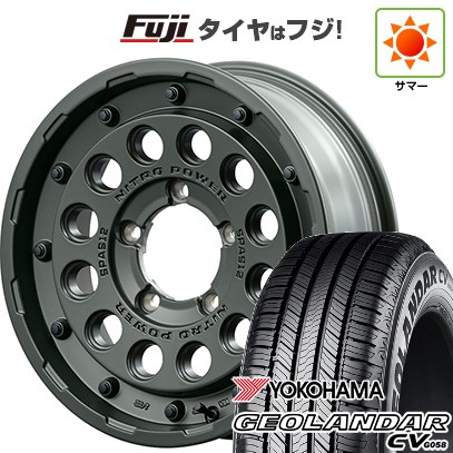 【新品】ジムニー 夏タイヤ ホイール4本セット 175/80R16 ヨコハマ ジオランダー CV G058 MID ナイトロパワー H12 ショットガン タクティカルエディション 16インチ