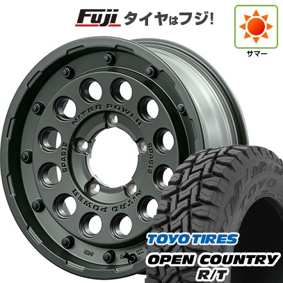 【新品】ジムニーシエラ 夏タイヤ ホイール４本セット 215/70R16 トーヨー オープンカントリー R/T RBL MID ナイトロパワー H12 ショットガン タクティカルエディション 16インチ