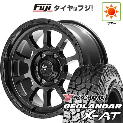 【新品】ハイエース200系 夏タイヤ ホイール４本セット 215/65R16 109/107Q ヨコハマ ジオランダー X-AT G016 OWL MID ナイトロパワー M10 パーシング バレルブラックエディション 16インチ