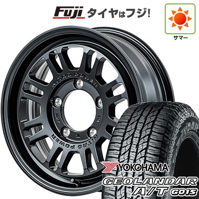 【新品】ジムニー 夏タイヤ ホイール4本セット 175/80R16 ヨコハマ ジオランダー A/T G015 RBL MID ナイトロパワー M16 アサルト 16インチ