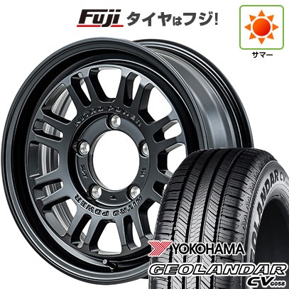 【新品】ジムニーシエラ 夏タイヤ ホイール４本セット 215/70R16 ヨコハマ ジオランダー CV G058 MID ナイトロパワー M16 アサルト 16インチ