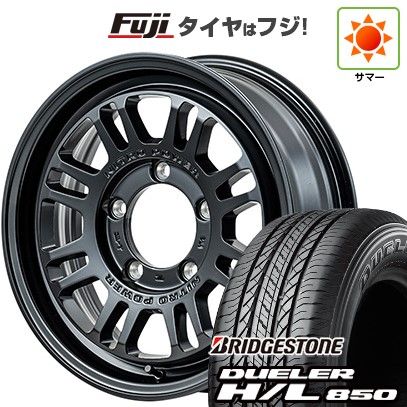 【新品】ジムニー 夏タイヤ ホイール4本セット 175/80R16 ブリヂストン デューラー H/L850 MID ナイトロパワー M16 アサルト 16インチ