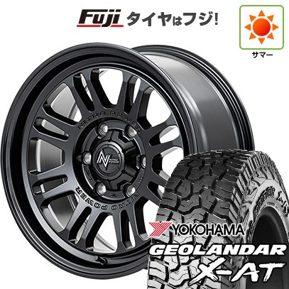 【新品】ハイエース200系 夏タイヤ ホイール4本セット 195/80R15 107/105N ヨコハマ ジオランダー X-AT G016 OWL MID ナイトロパワー M16 アサルト 15インチ
