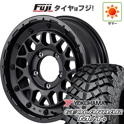 【新品】ジムニー 夏タイヤ ホイール4本セット 195/80R16 ヨコハマ ジオランダー M/T+ G001J MID ナイトロパワー M29 スティンガー 16インチ