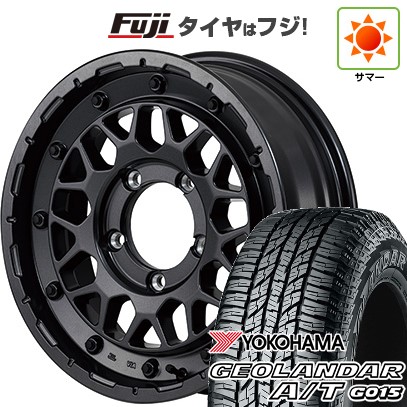 【新品】ジムニー 夏タイヤ ホイール4本セット 175/80R16 ヨコハマ ジオランダー A/T G015 RBL MID ナイトロパワー M29 スティンガー 16インチ