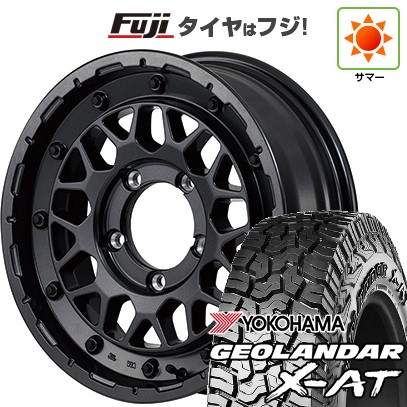 【新品】ジムニー 夏タイヤ ホイール4本セット 195/80R16 ヨコハマ ジオランダー X-AT G016 OWL MID ナイトロパワー M29 スティンガー 16インチ